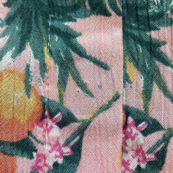C and C California Tropical Pineapple Midi Dress - Picture 9 of 11